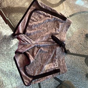 Gray justice shorts, girls size 10